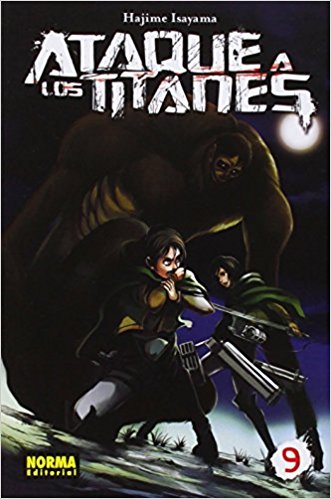 Manga Ataque a los Titanes Norma 09