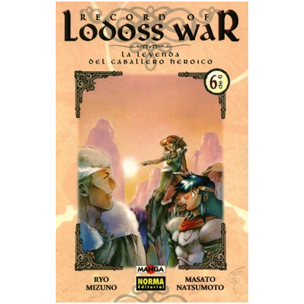 Manga Record of Lodoss War: La Leyenda del Caballero Heroico Norma 06