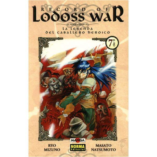 Manga Record of Lodoss War: La Leyenda del Caballero Heroico Norma 07