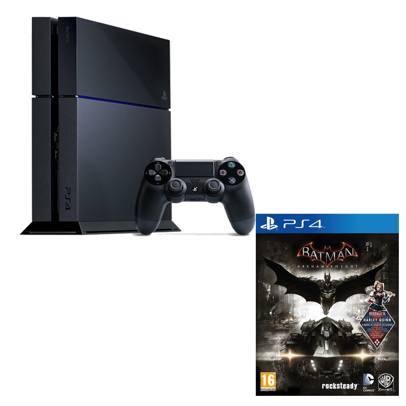 Pack: PS4 500GB + Dual Shock 4 + Batman Arkham Knight PS4