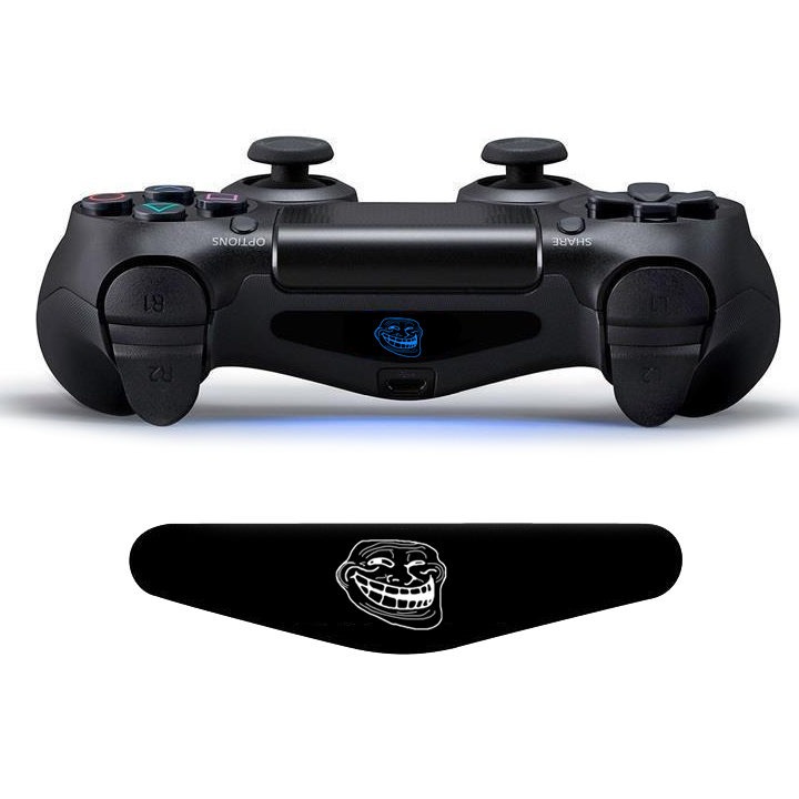 Skin Led DualShock 4 Troll Face