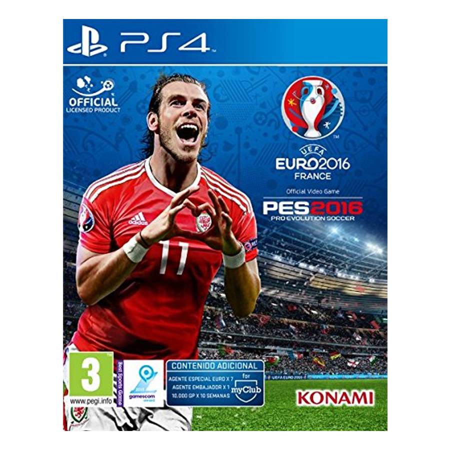 PES UEFA Euro France 2016 PS4 (SP)