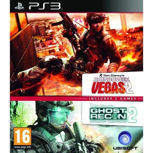 Tom Clancy's Rainbow Six Vegas 2 Complete Edition + Tom Clancy's Ghost Recon Advanced Warfighter 2 PS3 (SP)