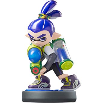 Figura Amiibo Splatoon Inkling Chico Splatoon