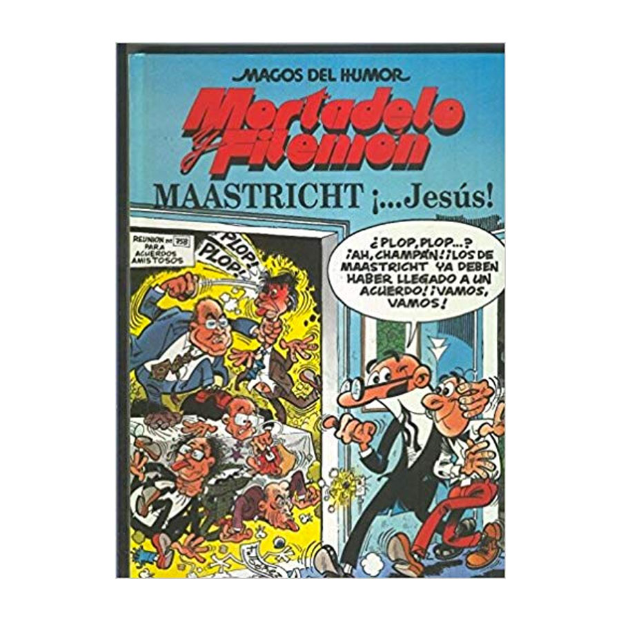 Comic Mortadelo y Filemon Maastricht ...Jesus! 047