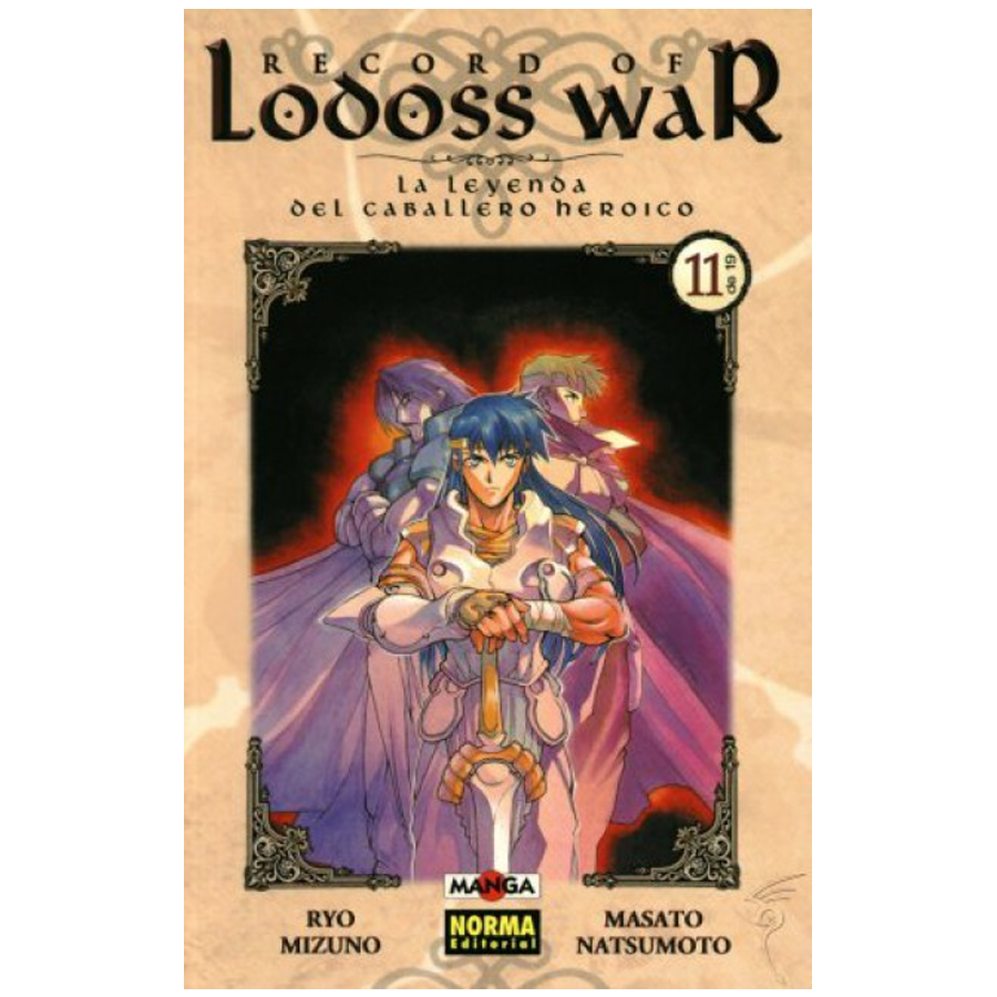 Manga Record of Lodoss War: La Leyenda del Caballero Heroico Norma 11