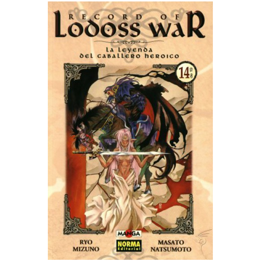 Manga Record of Lodoss War: La Leyenda del Caballero Heroico Norma 14