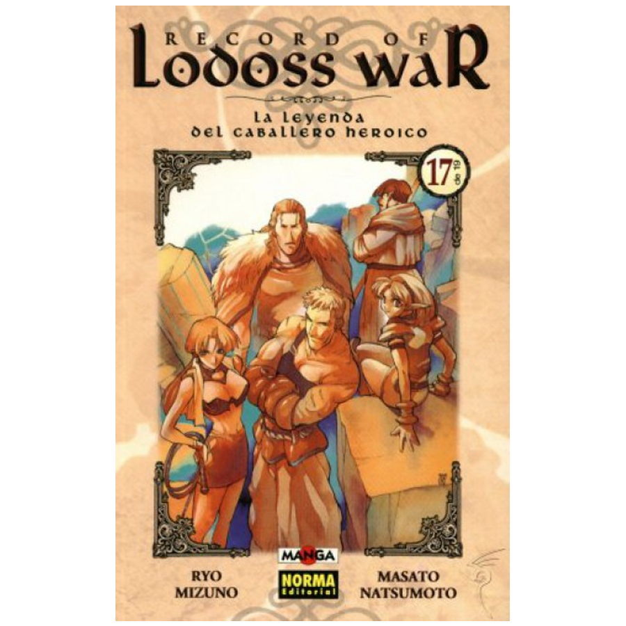 Manga Record of Lodoss War: La Leyenda del Caballero Heroico Norma 17