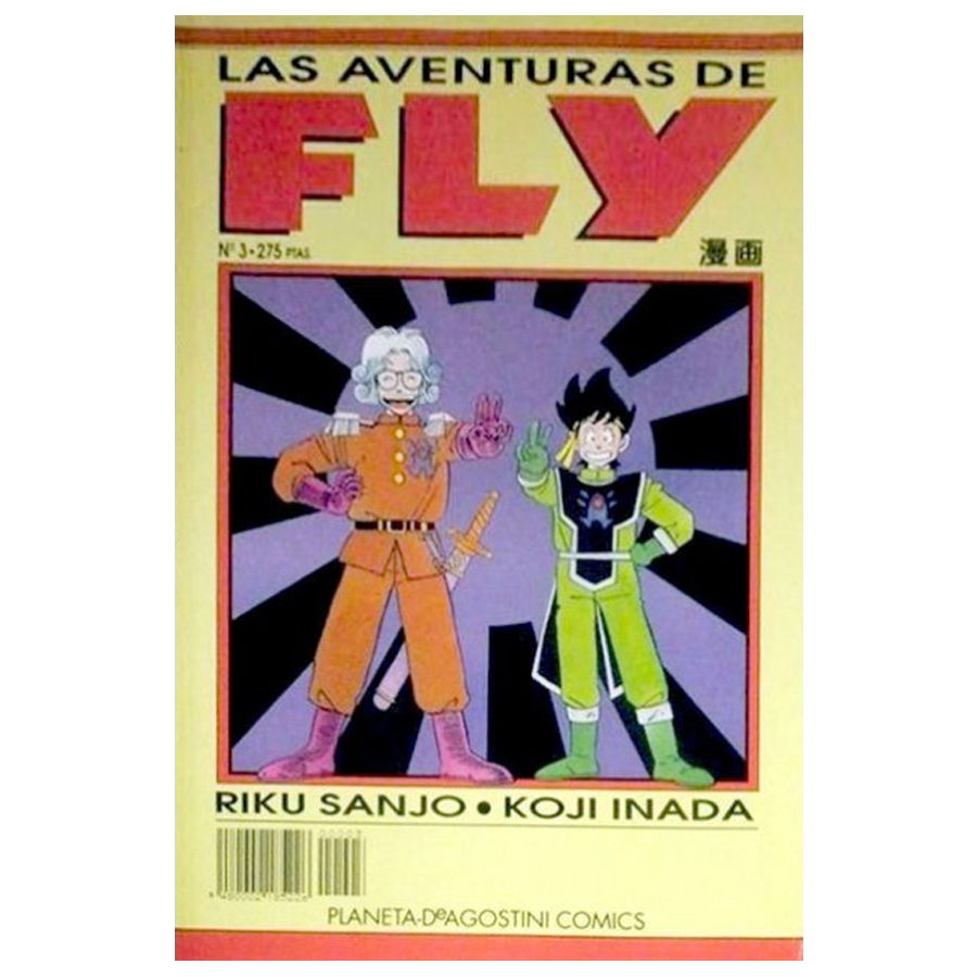 Manga Slim Las Aventuras de Fly 03