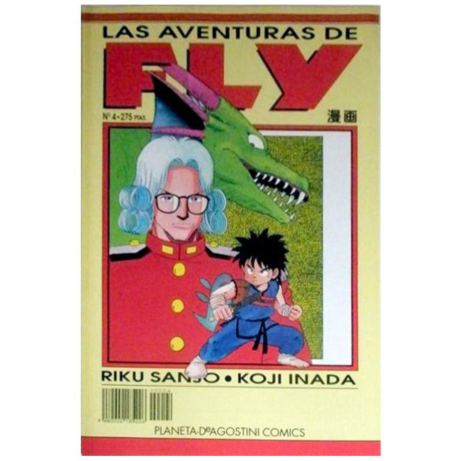 Manga Slim Las Aventuras de Fly 04
