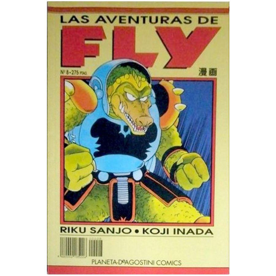 Manga Slim Las Aventuras de Fly 08
