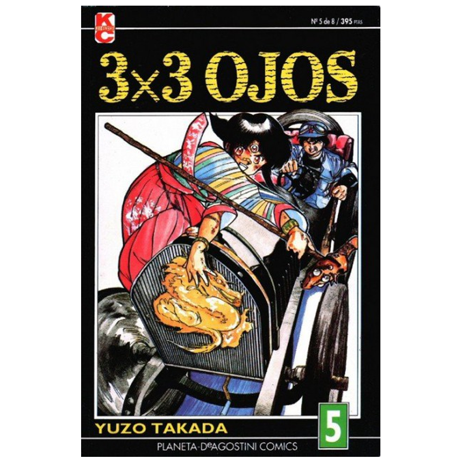 Manga Slim 3x3 Ojos Parte 1 Planeta 05