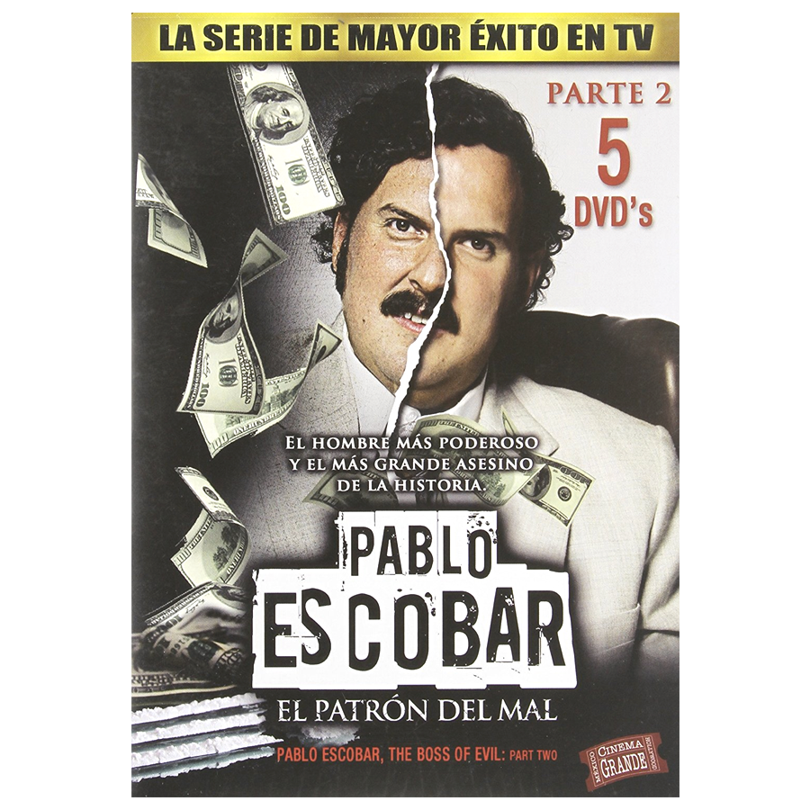 Pablo Escobar El Patron del Mal Temporada 2 DVD (SP)