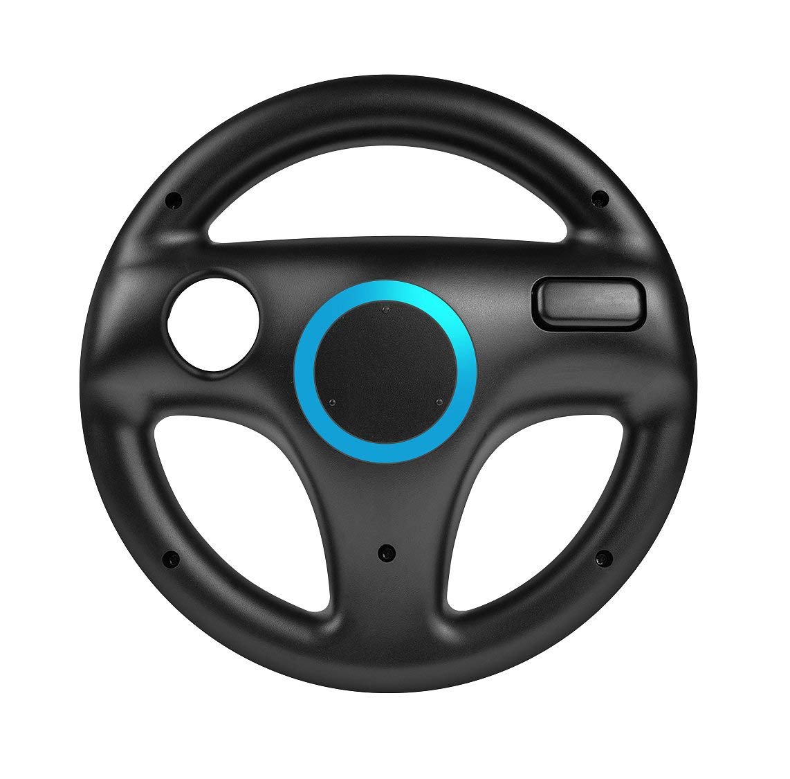 Volante Negro Nintendo Wii/Wii U