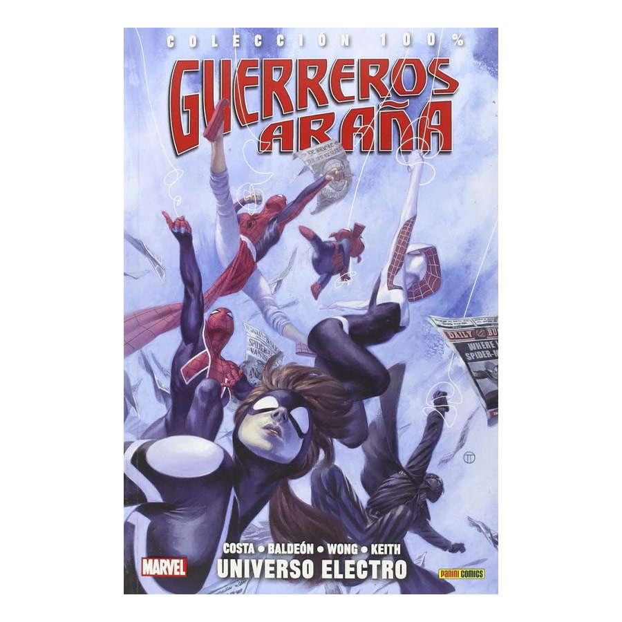 Comic Guerreros Araña Universo Electro Panini
