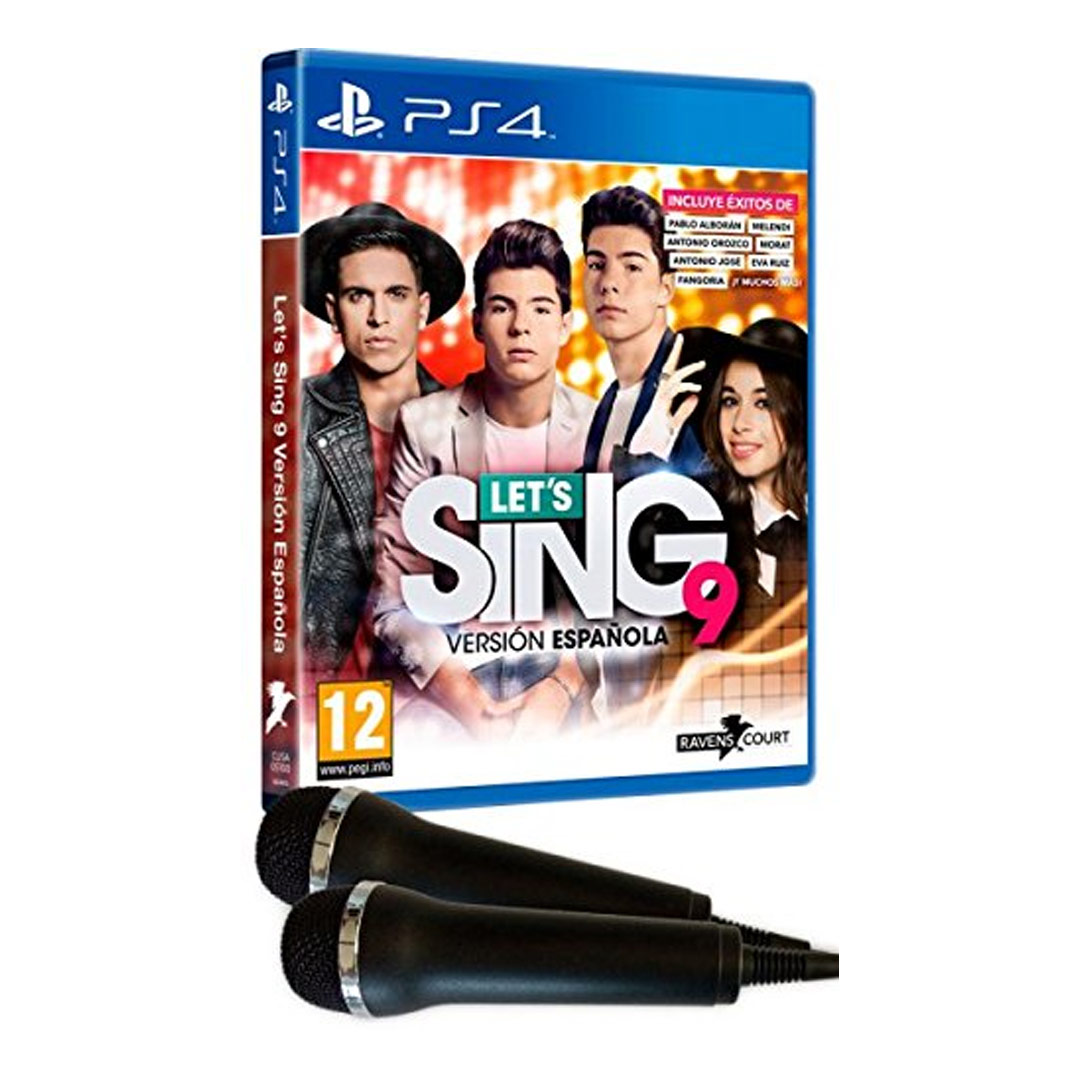 Let's Sing 9 Version Española Bundle PS4 (SP)