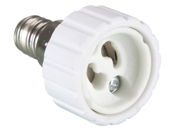 Adaptador E14 a GU10 1 unidad