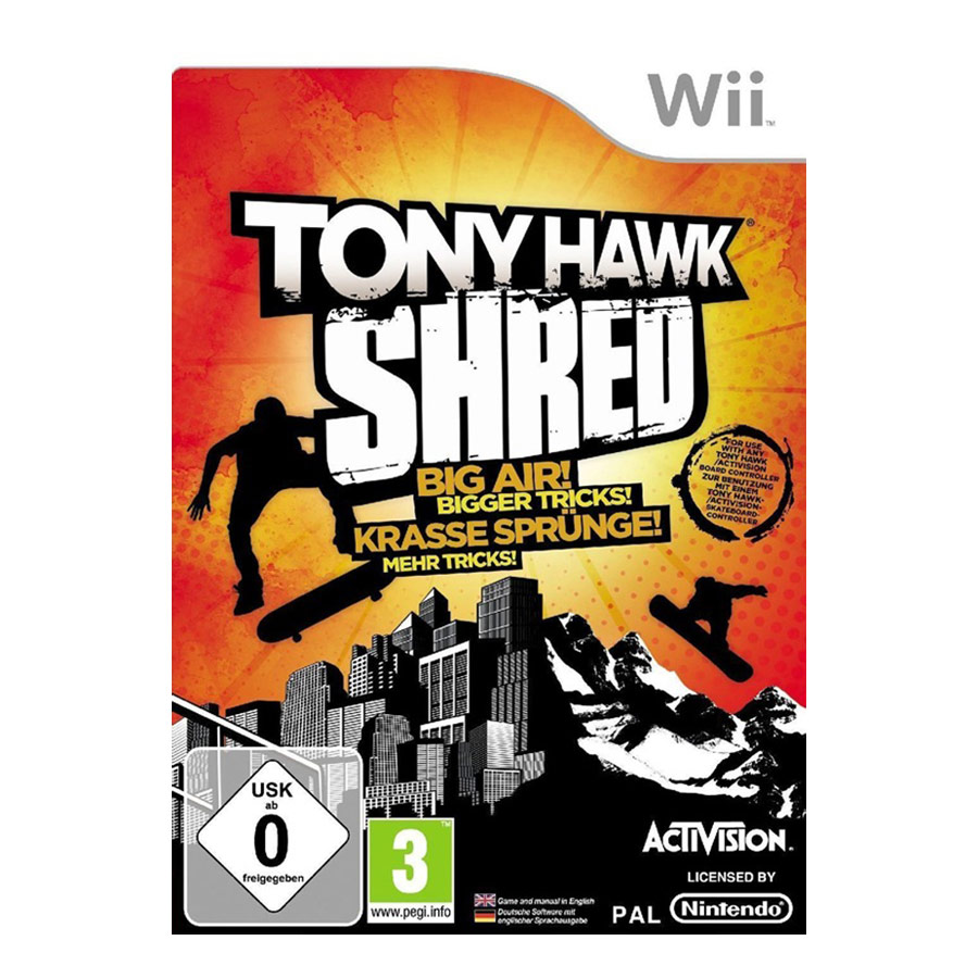 Tony Hawk Shred Wii (UK)