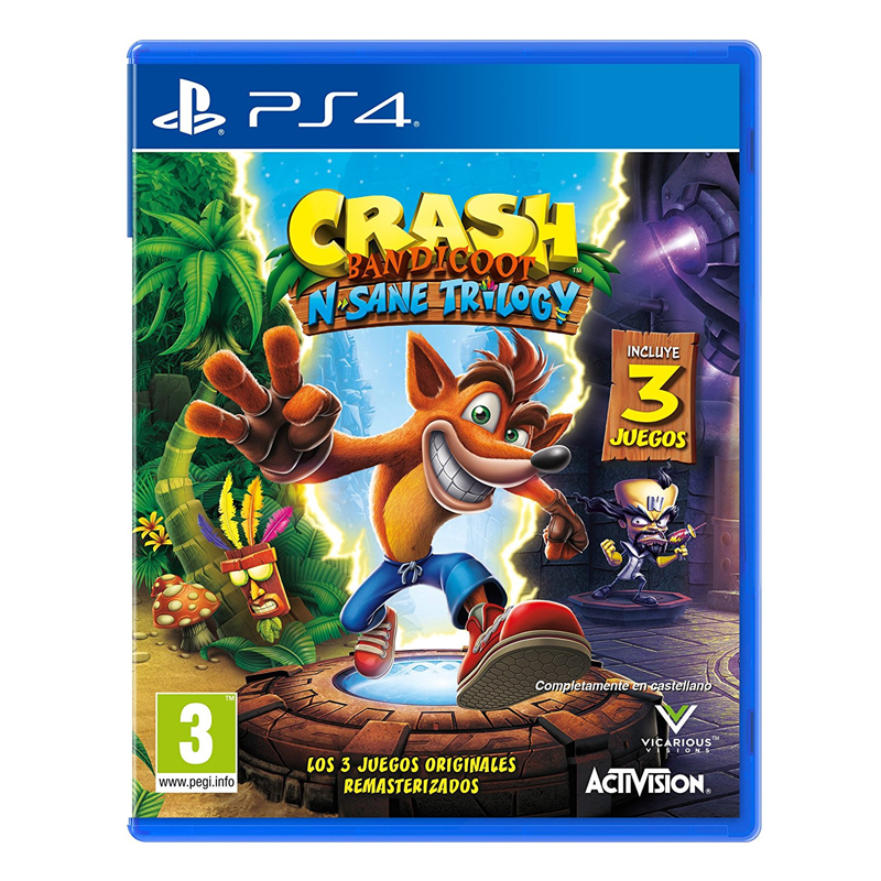 Crash Bandicoot: NSane Trilogy PS4 (SP)