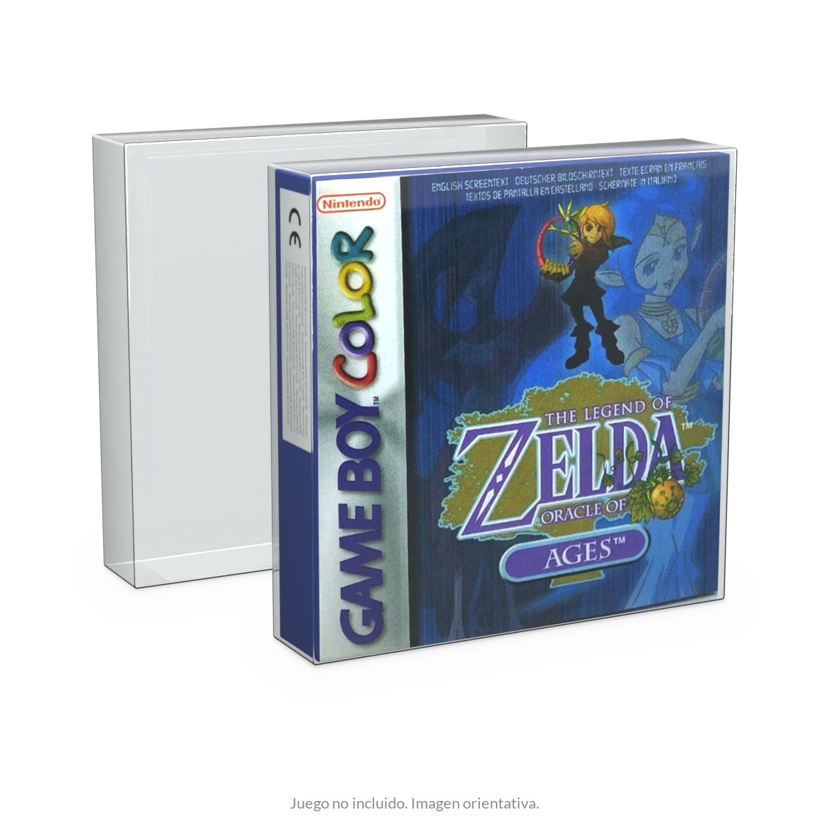 Funda Protectora PET para Juegos GameBoy GB Color GBA