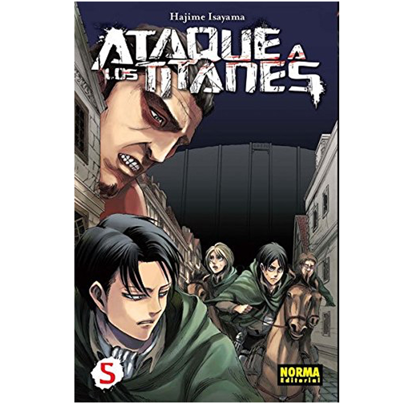 Manga Ataque a los Titanes Norma 05