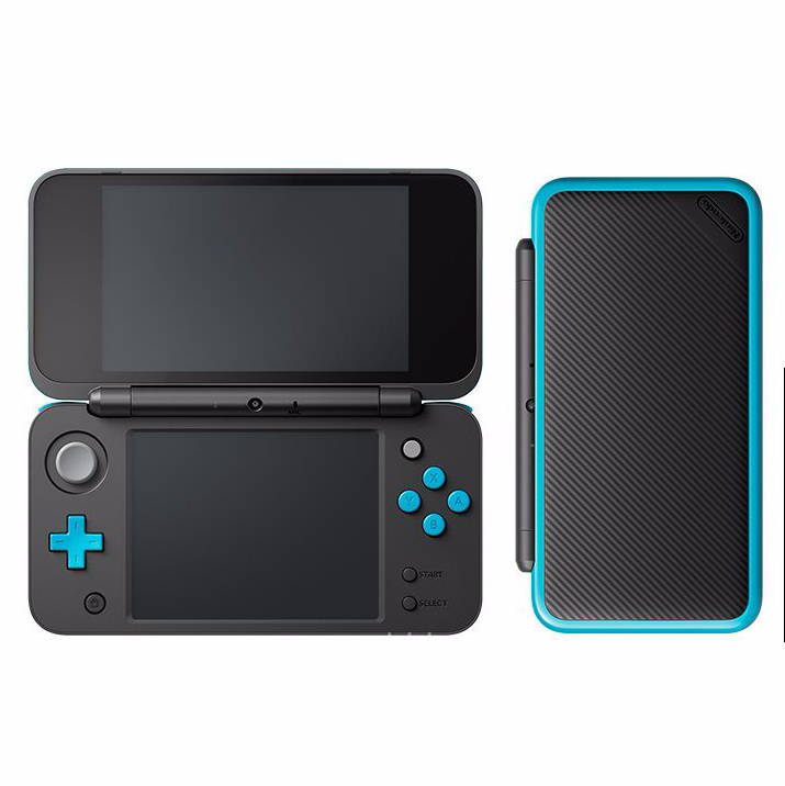 New Nintendo 2DS XL Negro-Turquesa