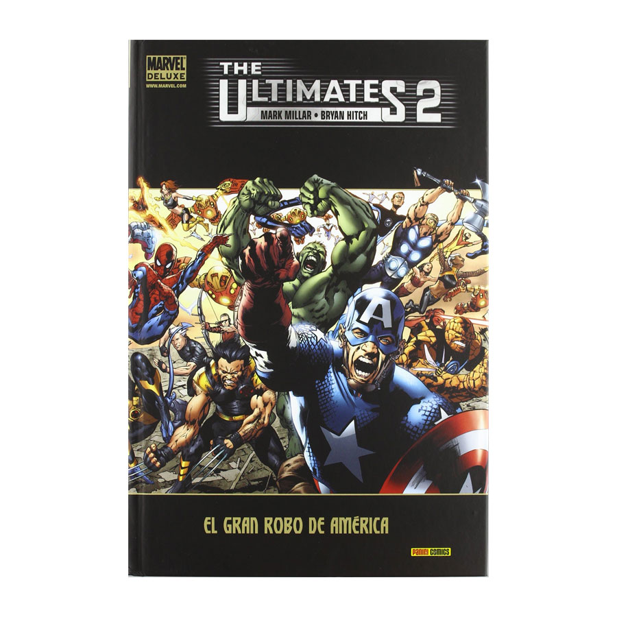 Comic Marvel Deluxe The Ultimates 2 El Gran Robo de America Panini