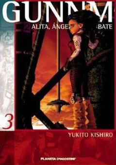 Manga Gunnm Alita Angel de Combate 2 Parte Planeta 03