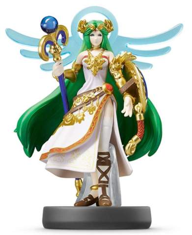 Figura Amiibo Palutena Coleccion Super Smash Bros