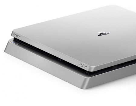 PS4 Slim Plata 500GB (Sin Mando)