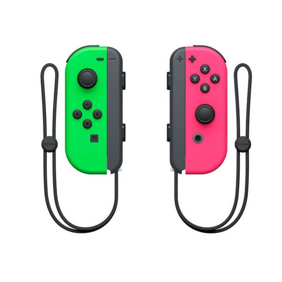 Mando Joy-Con Set Verde/Rosa Neon Switch