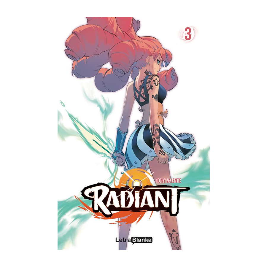 Manga Radiant Letra Blanka 03
