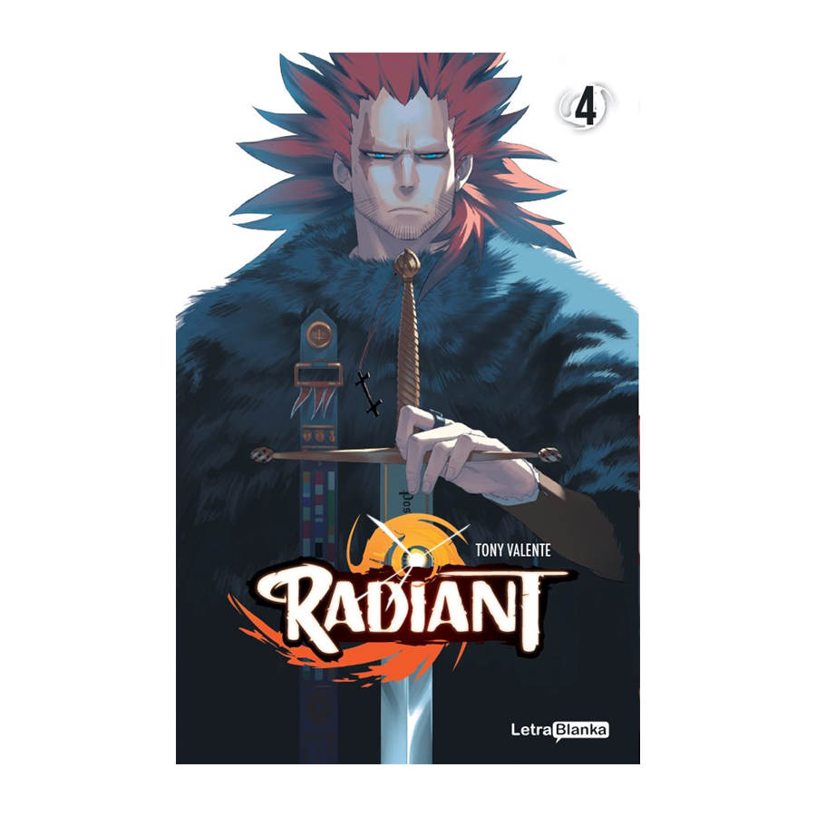Manga Radiant Letra Blanka 04