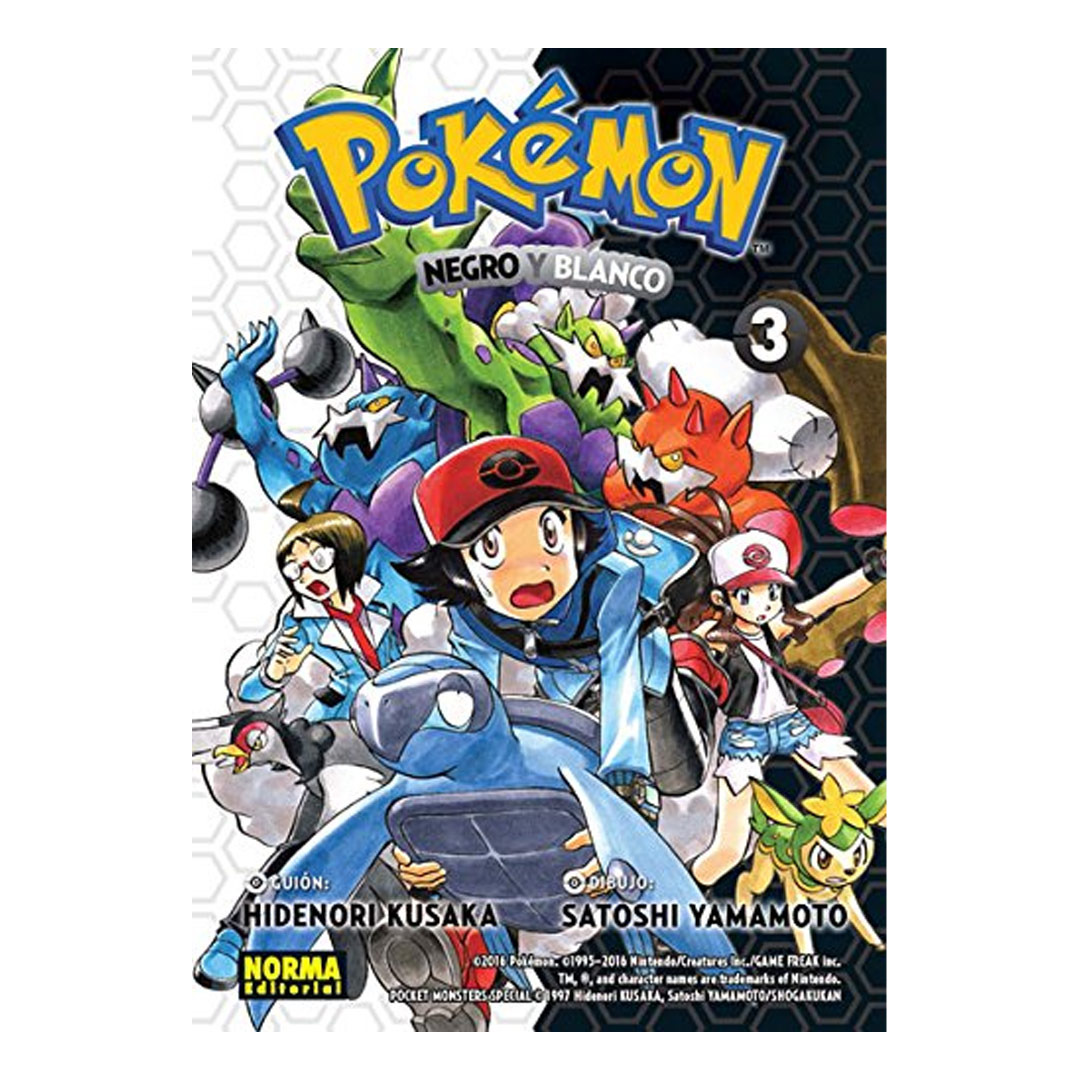 Manga Pokemon Negro y Blanco Norma 03