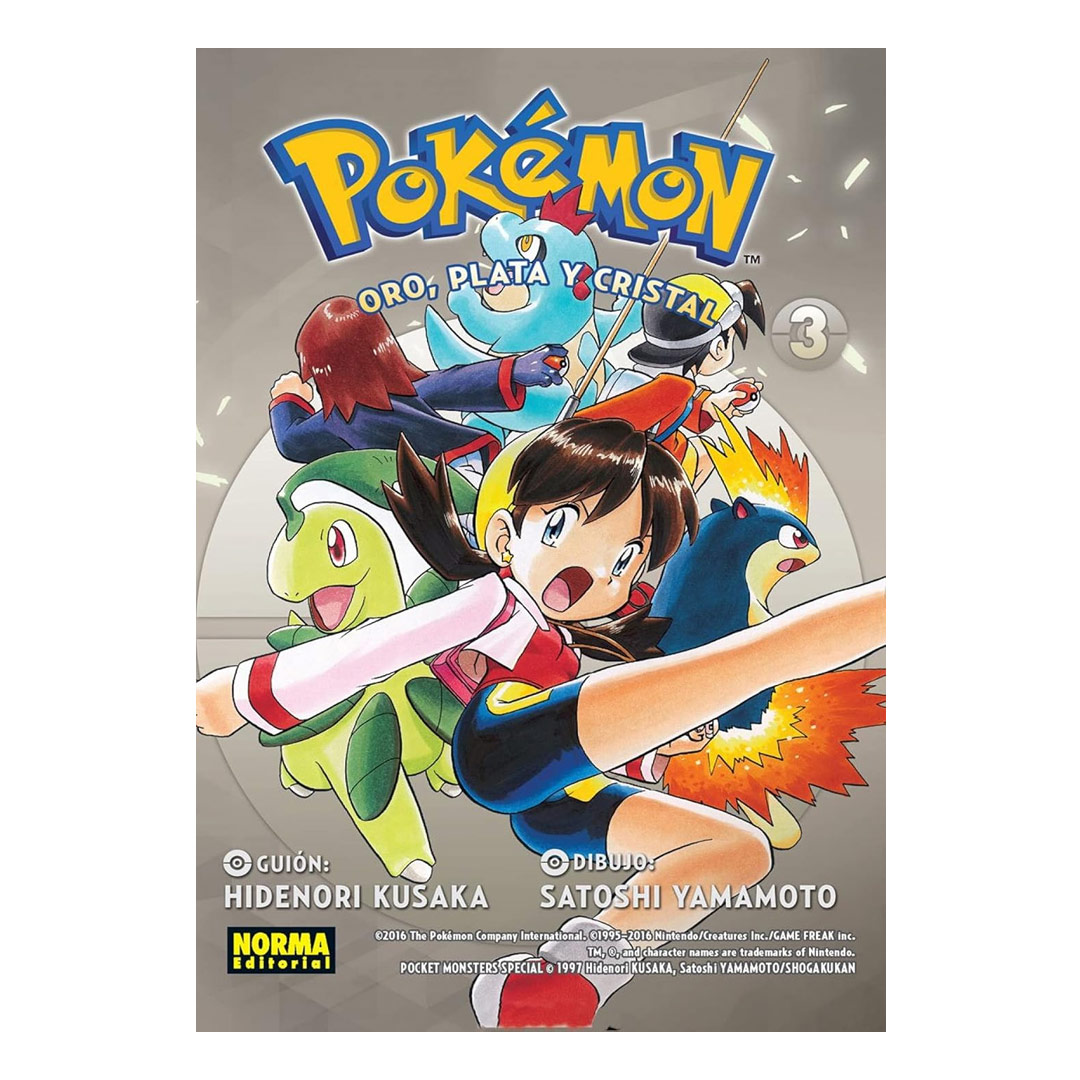 Manga Pokemon Oro Plata y Cristal Norma 03