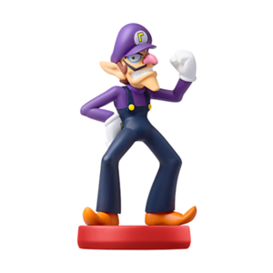Figura Amiibo Waluigi Coleccion Super Mario