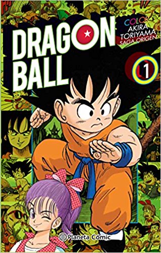 Manga Dragon Ball Color Saga Origen Planeta 01