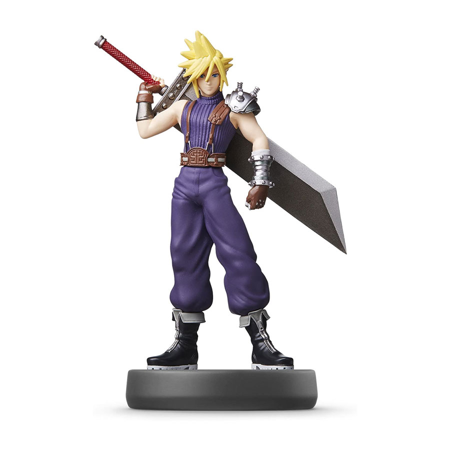 Figura Amiibo Cloud Coleccion Super Smash Bros