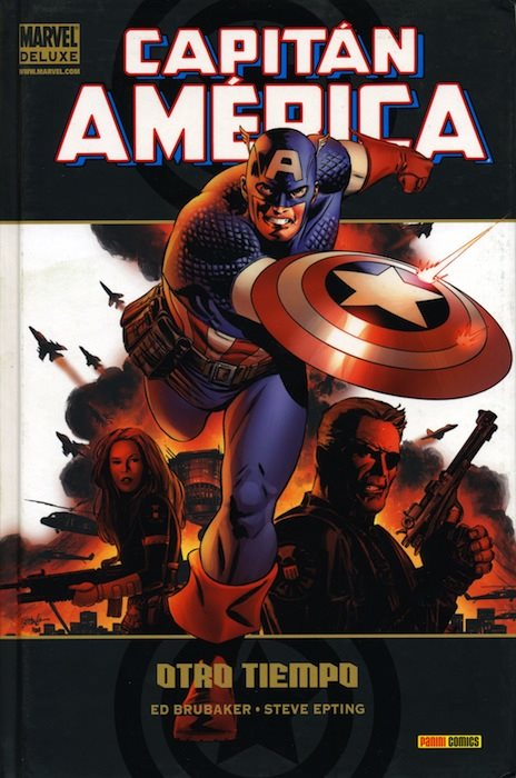 Comic Marvel Deluxe Capitan America Otro Tiempo