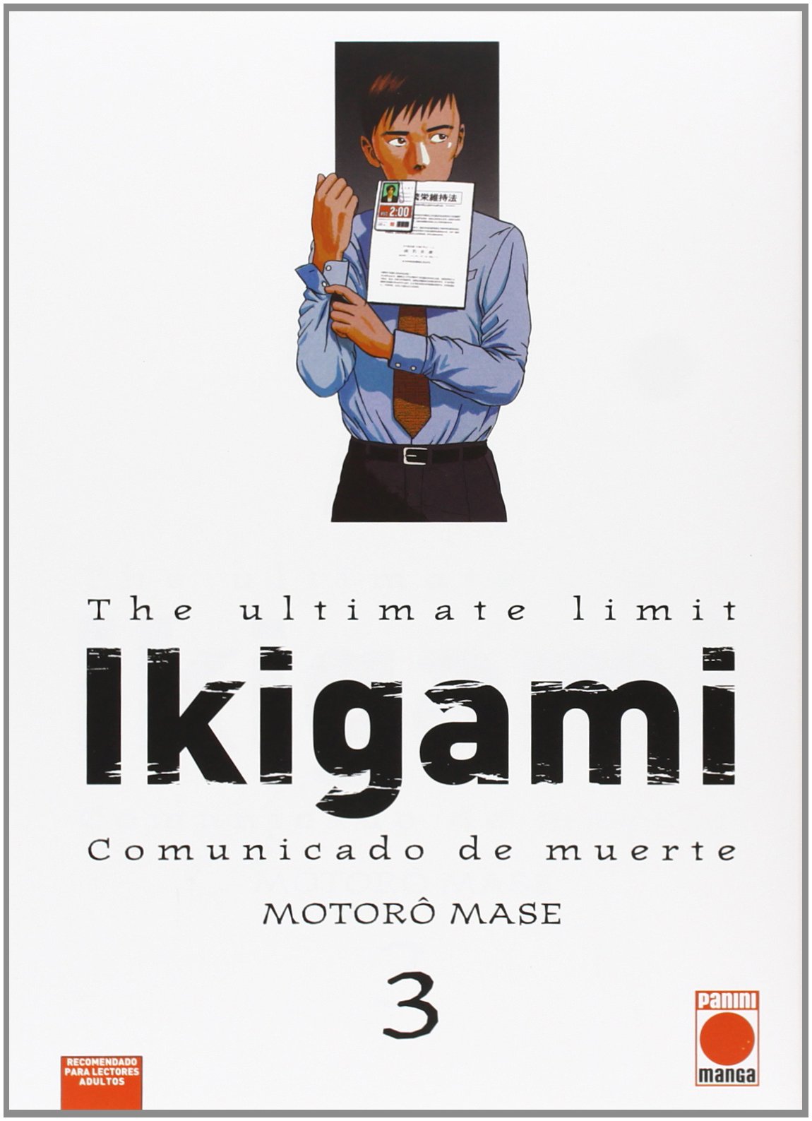 Manga The Ultimate Limit Ikigami Comunicado de Muerte Panini 03