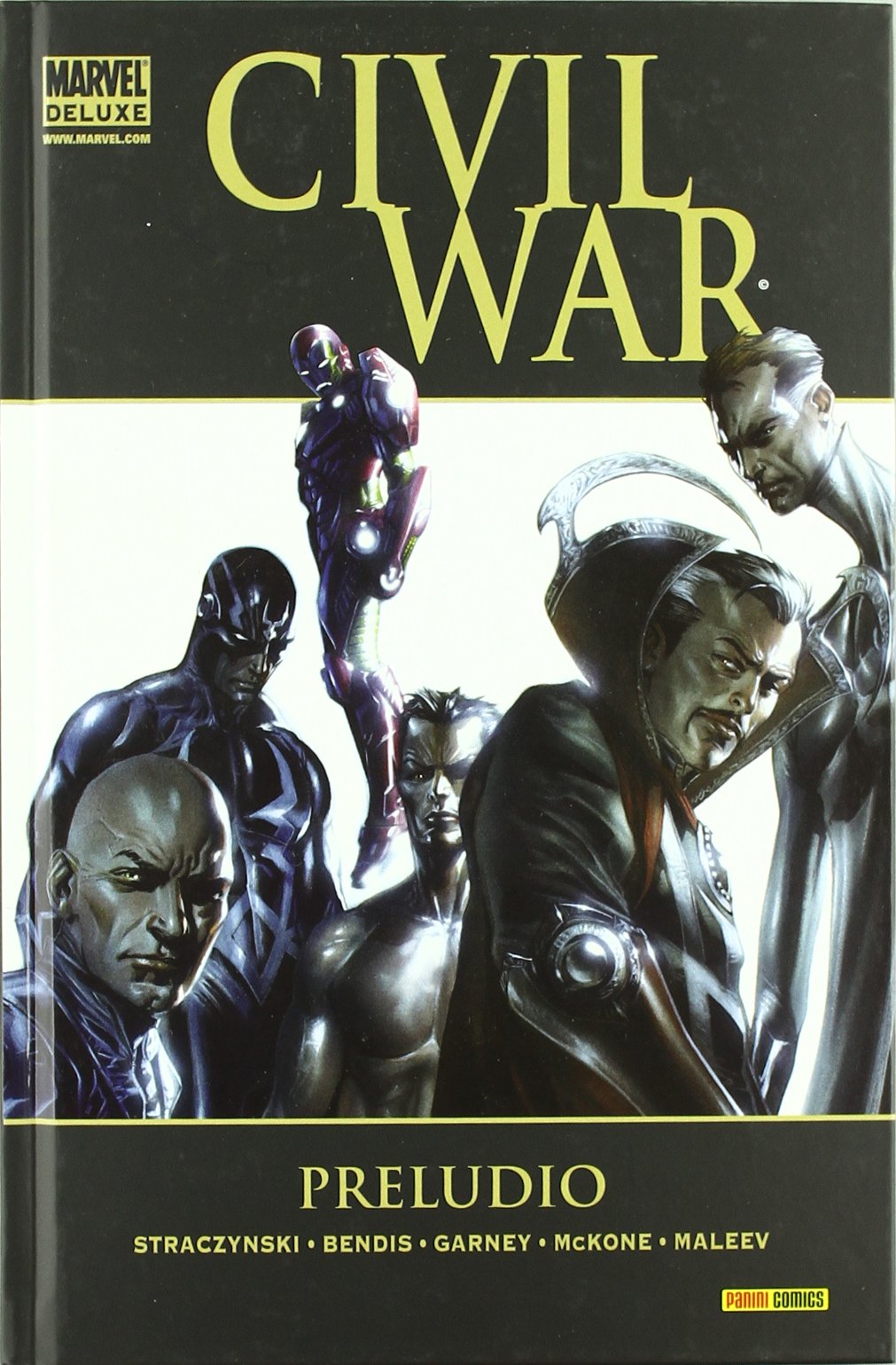 Comic Marvel Deluxe Civil War Preludio Panini