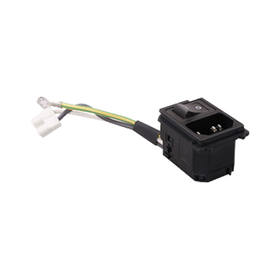 Power switch socket PS3. Remanufacturado