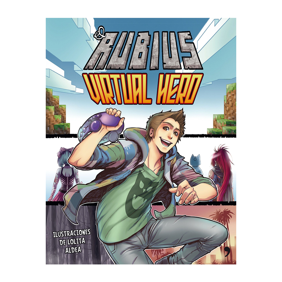 Comic El Rubius Virtual Hero
