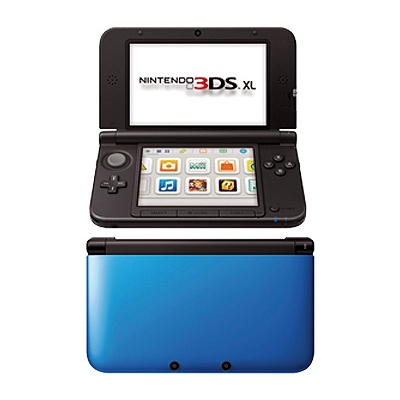 Nintendo 3DS XL Negra y Azul