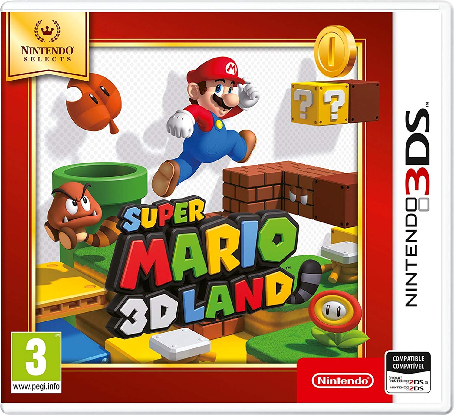 Super Mario 3D Land Nintendo Selects 3DS (SP)