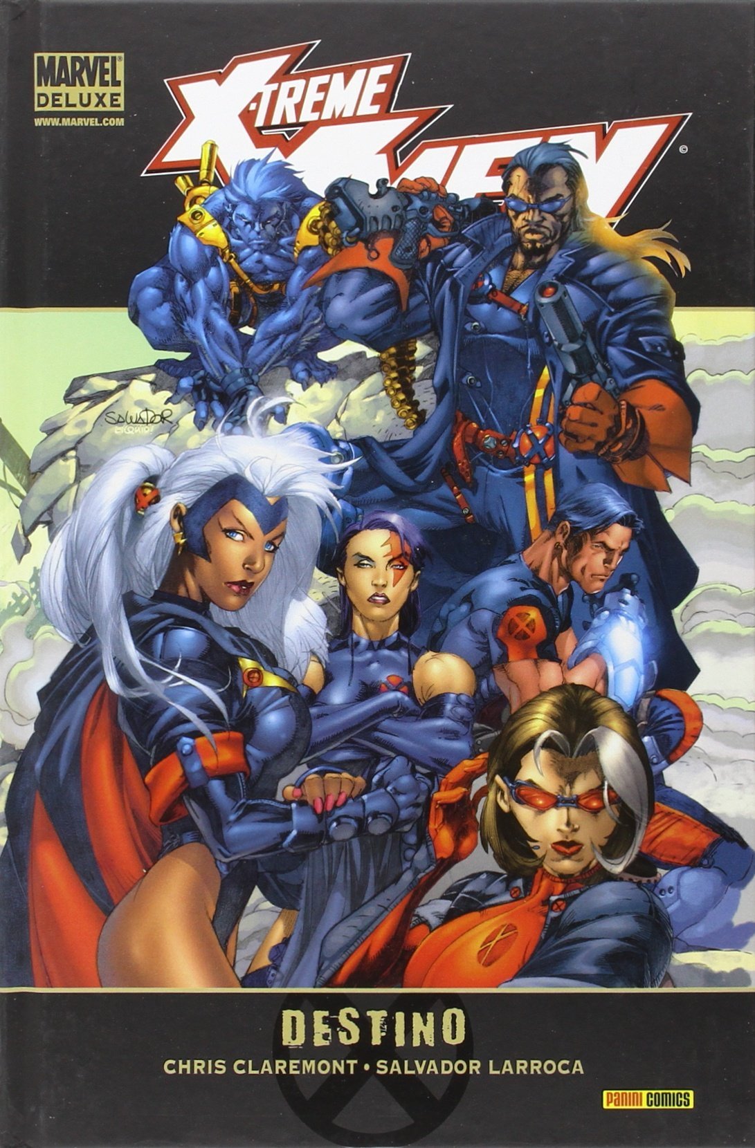 Comic Marvel Deluxe X-Treme X-Men Destino Panini