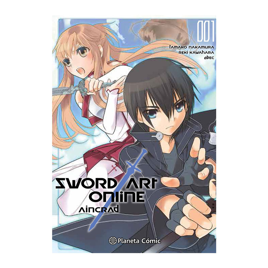 Manga Swort Art Online Aincrad Planeta 01
