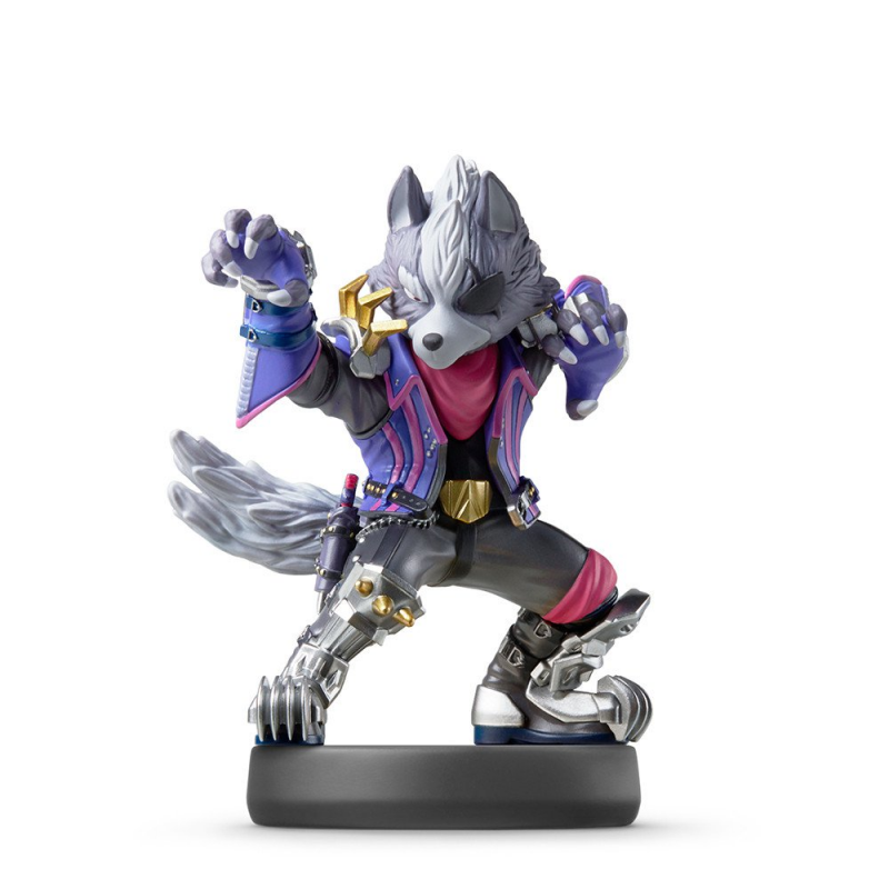 Figura Amiibo Super Smash Bros Wolf