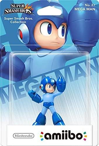 Figura Amiibo Mega Man Coleccion Super Smash Bros