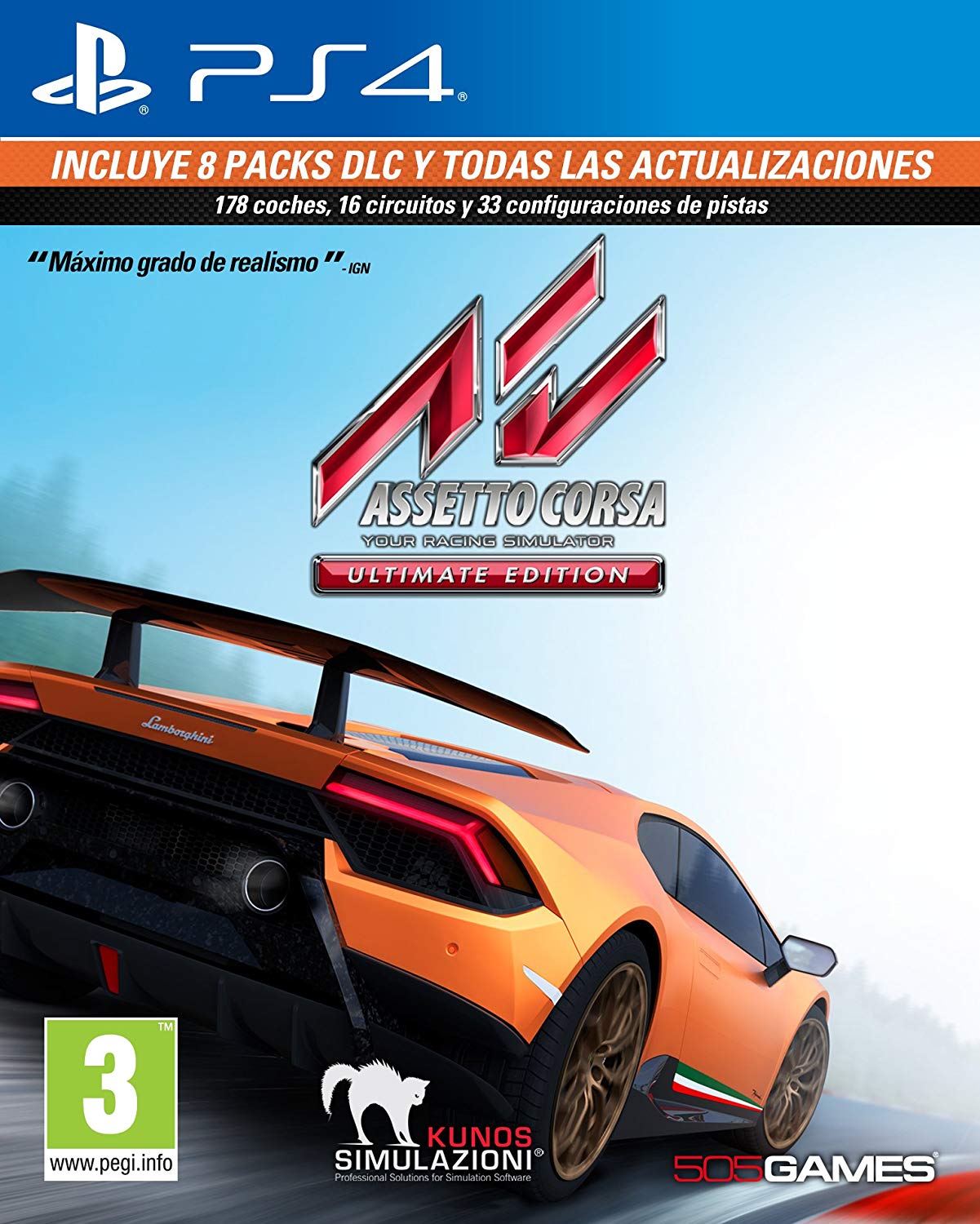 Asetto Corsa Ultimate Edition PS4 (SP)